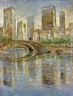 Michael Longo Canvas Paintings - Central Park